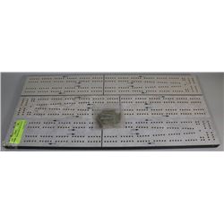 LOT OF 3 CRIB BOARDS WITH EXTRA PEGS