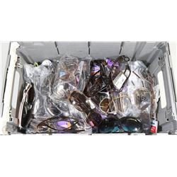 BOX WITH OVER 60 PAIRS OF NEW SUNGLASSES AND