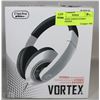 Image 1 : NEW WHITE VORTEX STEREO HEADPHONES