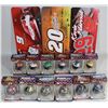 Image 1 : LOT OF 12 MINI NASCAR HELMET ORNAMENTS
