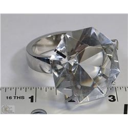 MILLION DOLLAR DIVA LARGE FAUX RING PAPERWEIGHT
