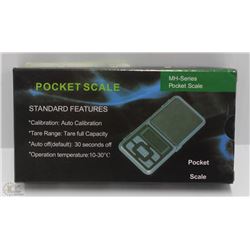 POCKET SCALE MEASURES TO 500 GRAMS.