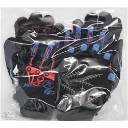 6 PACK OF GLOW IN THE DARK GLOVES