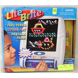 LITE BRITE FLAT SCREEN