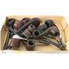 Image 1 : COLLECTION OF 12 PIPES WITH 3 SPARE BOWLS