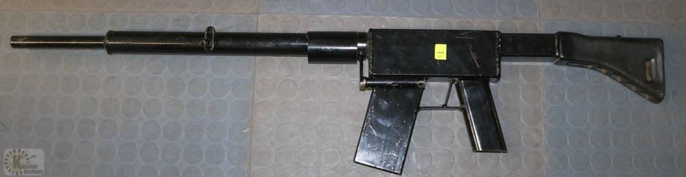 METAL MOVIE PROP MACHINE GUN