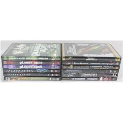 ACTION MOVIES. TERMINATOR 1-3, BATMAN, INDIANA…