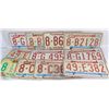 Image 1 : BOX OF OLD COLLECTIBLE LICENSE PLATES