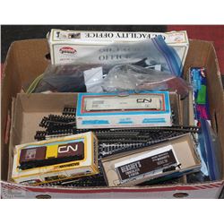 HUGE ELECTRIC TRAIN SET, 100 + FEET OF TRACK,