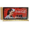 Image 1 : COCA-COLA VINTAGE STYLE TIN LICENSE PLATE