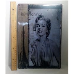MARILYN MONROE VINTAGE STYLE TIN SIGN