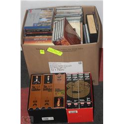 LARGE BOX OF ASSORTED CD COLLECTIONS