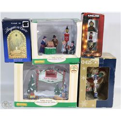 SET OF 3 XMAS VILLAGES AND MORE