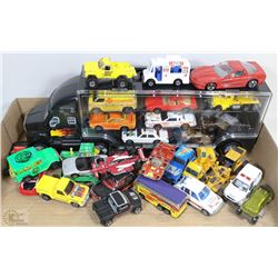 VINTAGE HOT WHEELS WITH CASE SOME MADE IN FRANCE