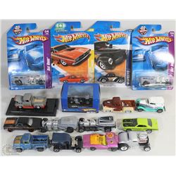 BOX OF ASSORTED DIE CAST CARS