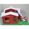 Image 1 : VINTAGE FISHER PRICE FARM HOUSE WITH ORIGINAL