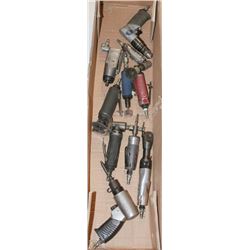 LOT OF 10 VARIOUS AIR TOOLS MOSTLY MASTERCRAFT