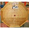 Image 1 : VINTAGE WOODEN CROKINOLE BOARD WITH RINGS