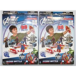 2 MARVEL AVENGERS HYDRA BATTLE OVER 30 PIECES