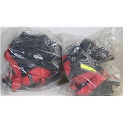 2 SAFETY HARNESSES IN BAGS NEW