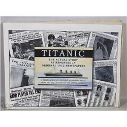TITANIC NEW PAPER COLLECTION OF NEWSPAPERS