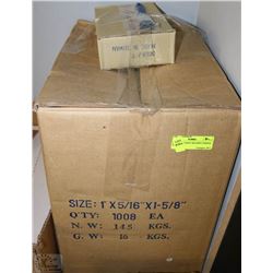 CASE OF 1" PAINT BRUSHES APPROX 1000PCS