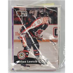 LINDROS/ KURRI/BOURQUE/LEETCH COLLECTOR CARDS