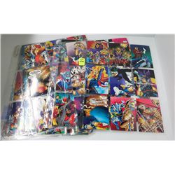 1991 COMPLETE SET OF X-MAN COMIC CARD SERIES