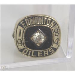 84 EDMONTON OILERS STANLEY CUP RING GRETZKY #99