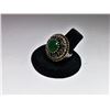 Image 1 : GREEN & WHITE TURKISH STYLE RING