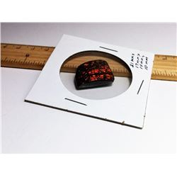 RED & GREEN FIRE AMMOLITE GEMSTONE