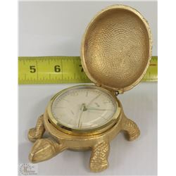 VINTAGE BENTLEY TURTLE DESKTOP ALARM CLOCK