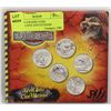 Image 1 : 10) RCM JURASSIC PARK MEDALLIONS AND STICKERS