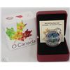Image 1 : 22) RCM 2014 $10 FINE SILVER COIN - O CANADA -