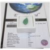 Image 1 : 66) NATURAL EMERALD 7.40CT WITH COA