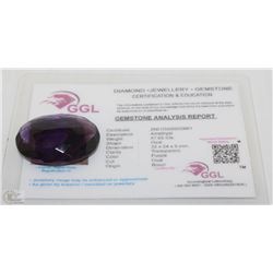 71) AMETHYST 47.65 WITH COA - HEATED