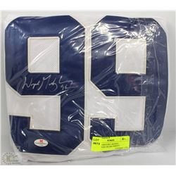 WAYNE GRETZKY SIGNED EDMONTON OILERS OFFICIAL CCM LICENSED RETRO AWAY JERSEY COMES WITH COA