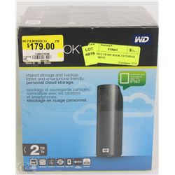NEW WD 2 TB MY BOOK EXTERNAL HARD DRIVE