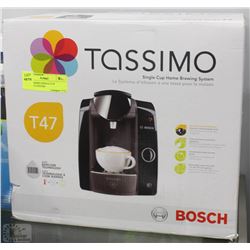 NEW TASSIMO SINGLE CUP BREWING SYSTEM