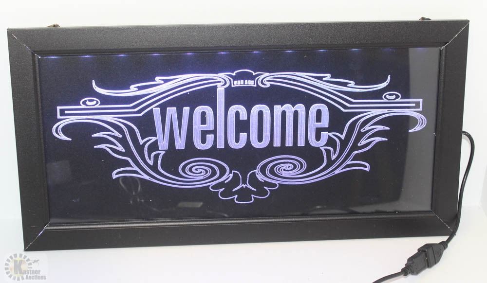 Led Visit Sign LED WELCOME SIGN