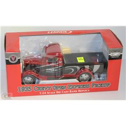 NEW LENNOX 1935 CHEVY OPEN EXPRESS PICKUP DIECAST