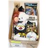 Image 1 : BOX OF MISC COLLECTIBLE MOVIE MEMORABILIA