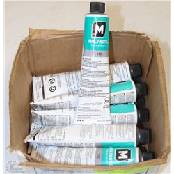 BOX OF 10 MOLYKOTE III WIDE SERVICE GREASE 150G