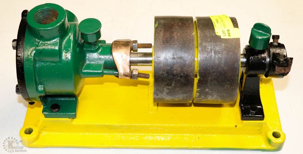 ANTIQUE BELT DRIVEN WATER PUMP