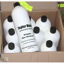 CASE OF 9 BOTTLES OF WAX REMOVER
