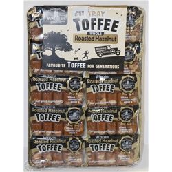 TRAY OF ENGLANDS FINEST TOFFEE ROASTED HAZELNUT