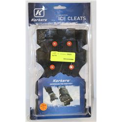 KORKERS ICE CLEATS SIZE:XL