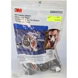HALF FACEPIECE MEDIUM 6200 RESPIRATOR