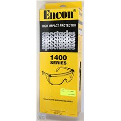 CASE OF ENCON HIGH IMPACT SAFETY GLASSES