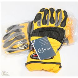 2 PAIRS OF GANDER WORK GLOVES SIZE SMALL